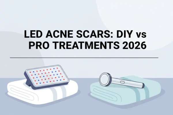 LED Acne Scars: DIY vs Pro Treatments in 2026